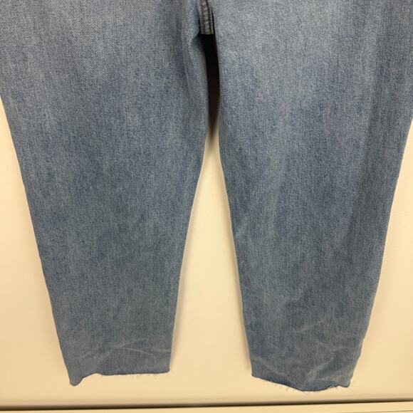 Frank & Eileen Womens Monaghan High Rise Button-Fly Straight Light Wash Jeans 28 - Picture 6 of 11